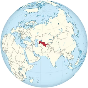 1024px Uzbekistan on the globe Uzbekist