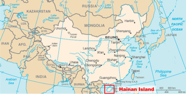 1200px Location map of Hainan Island
