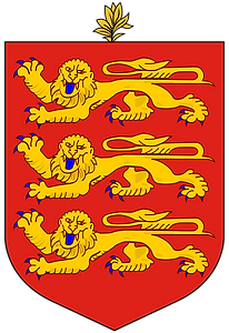 800px Coat of arms of Guernsey svg