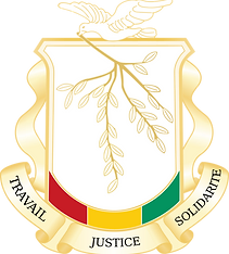800px Coat of arms of Guinea new svg