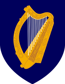 800px Coat of arms of Ireland svg
