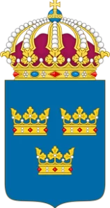 800px Coat of arms of Sweden svg