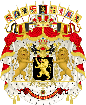 800px Great coat of arms of Belgium svg