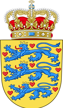 800px National Coat of arms of Denmark s