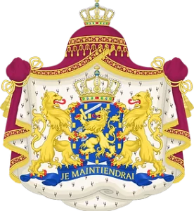 800px Royal coat of arms of the Netherla