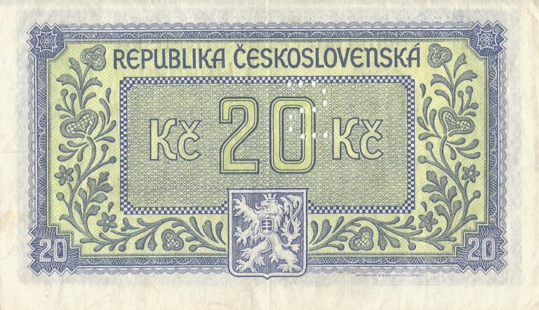 Checoslovaquia Pick 61s1 Reverso