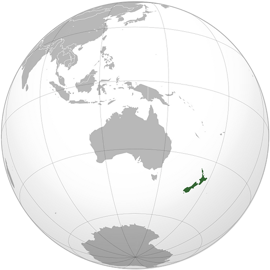 800px New Zealand orthographic projecti
