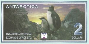 Antarctica 2 Dolares Anverso