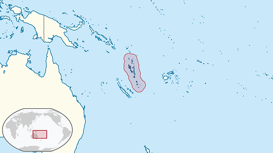 Vanuatu in its region svg