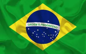 HD wallpaper brazilian flag brazil flag of brazil silk fabric