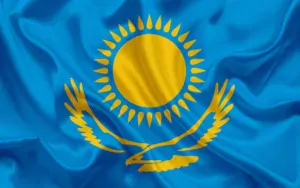 HD wallpaper kazakh flag kazakhstan asia flag of kazakhstan silk flag