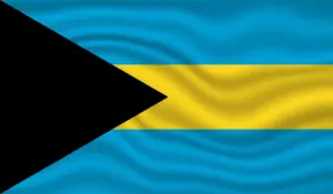 bahamas national flag design bahamas flag 3d waving background illustration free vector
