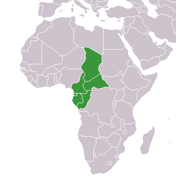 Africa countries CEMAC