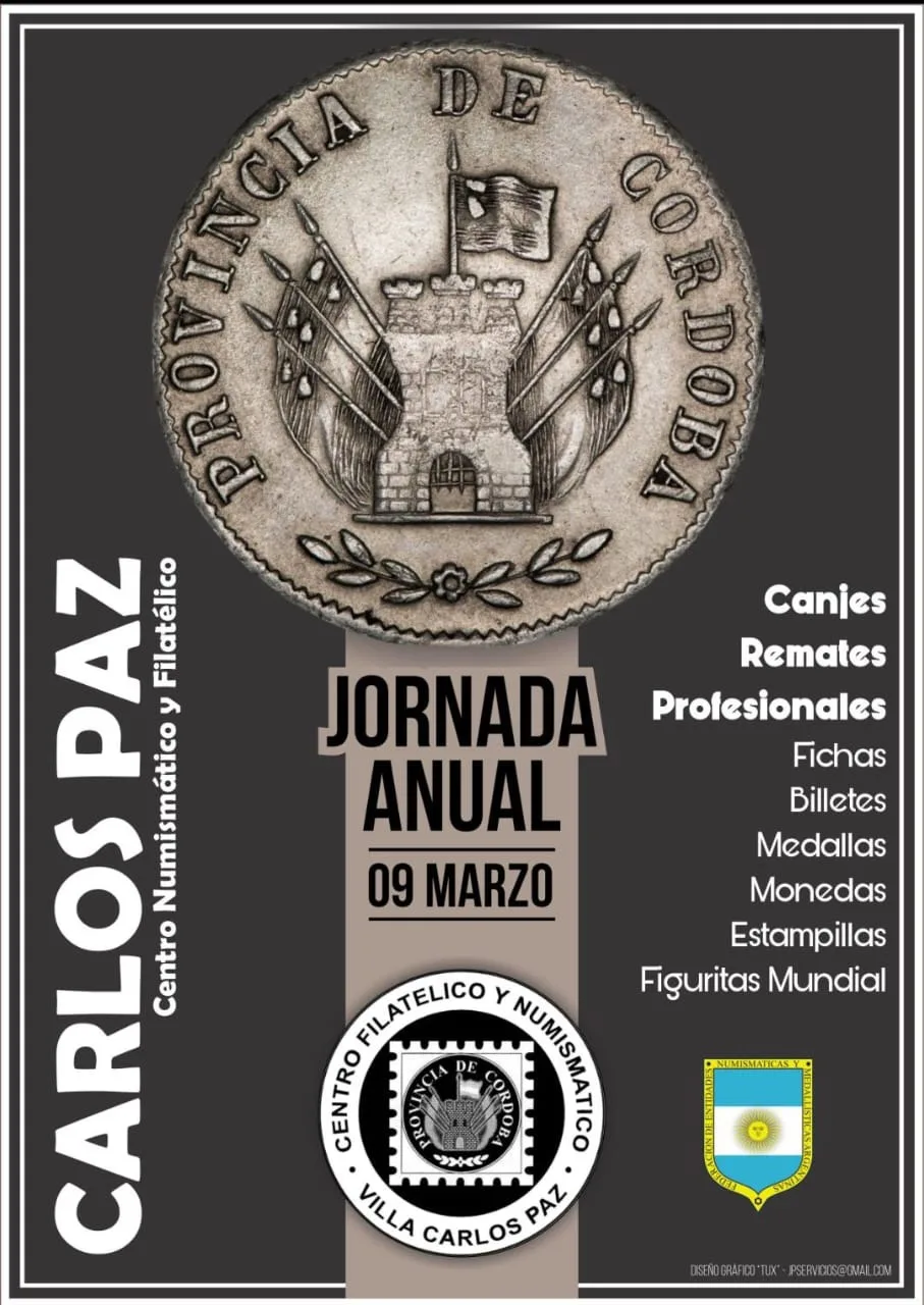 Jornada Anual - Centro Numismático y Filatélico Carlos Paz