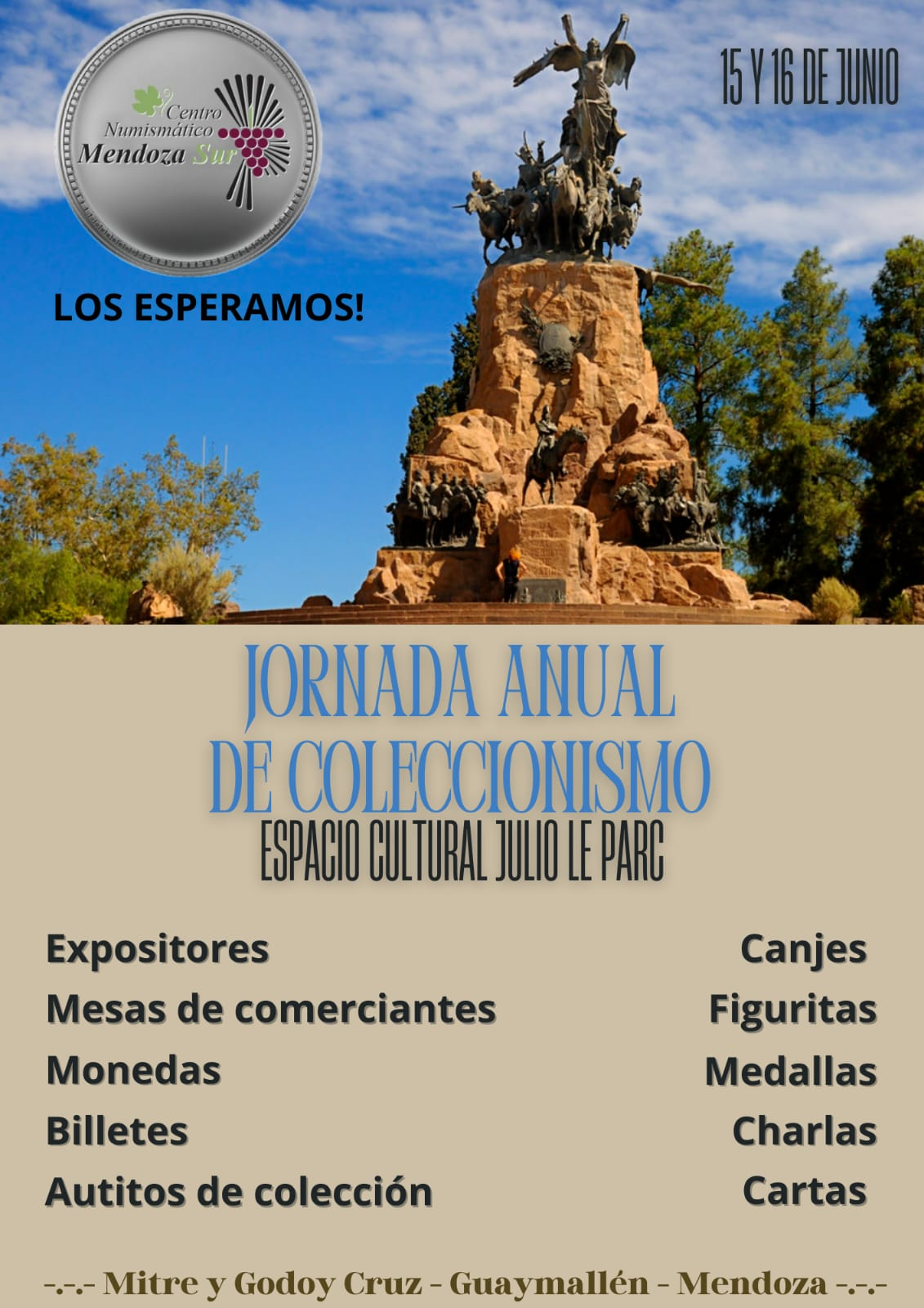 Jornada Anual de Coleccionismo - Centro Numismático Mendoza Sur