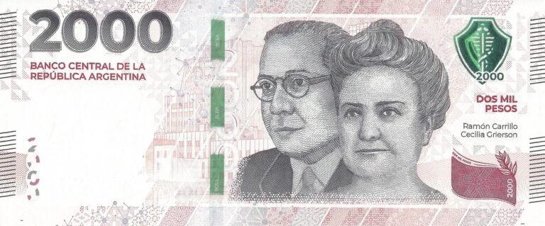 19-Pesos - Heroínas y Héroes Históricos 12 2mil serie p Anverso