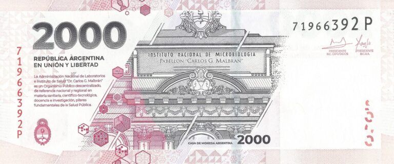 19-Pesos - Heroínas y Héroes Históricos 13 2mil serie p Reverso