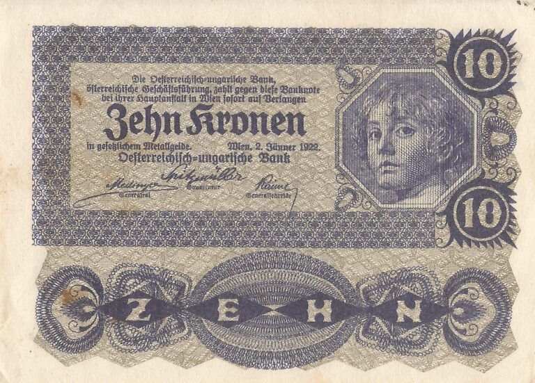 2-Coronas Austriacas 1918-1925 15 Pick 75 Anverso