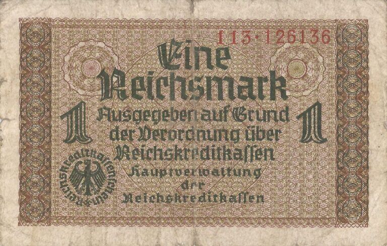 5-Reichsmark (1924-1948) 17 Pick R136 Anverso