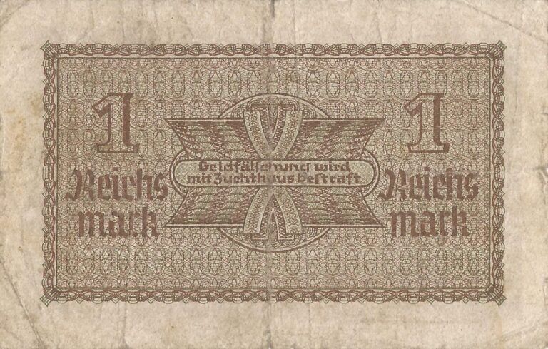 5-Reichsmark (1924-1948) 18 Pick R136 Reverso