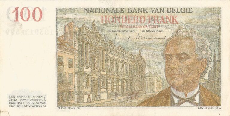 Belgica Pick 129c Reverso