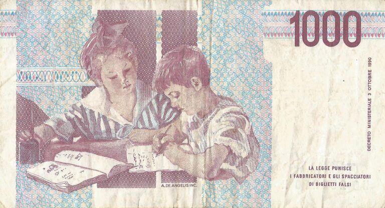 Italia 74 Pick 114c3 Reverso