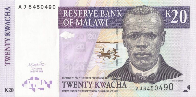 Malawi 9 Pick 52a Anverso