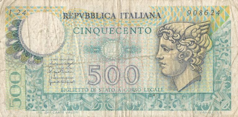 Italia 49 Pick 95a Anverso