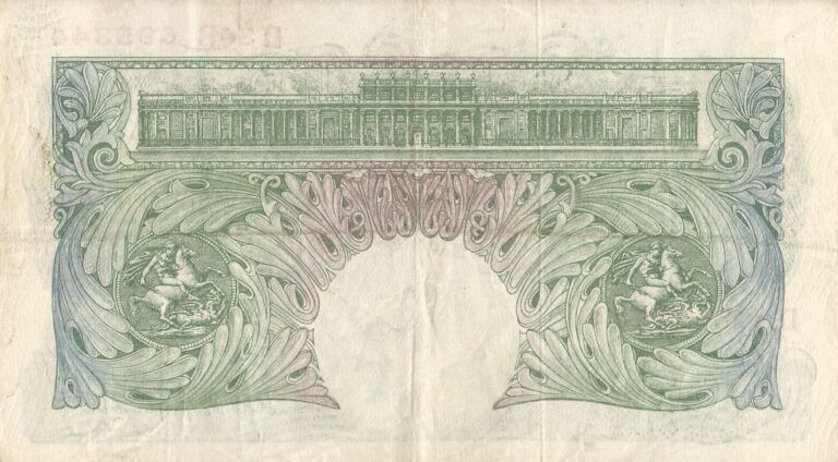 Inglaterra - Reino Unido 14 Pick 369a Reverso