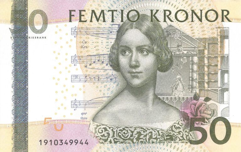 Suecia 23 Pick 64c Anverso