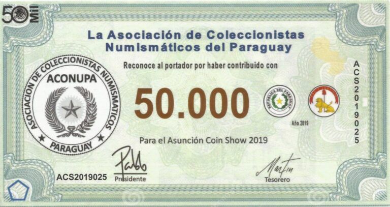 Fantasía 118 Bonos Paraguay3 Anverso