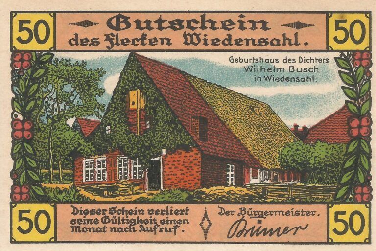 Notgeld - W 29 GM 1424.1 78 Anverso