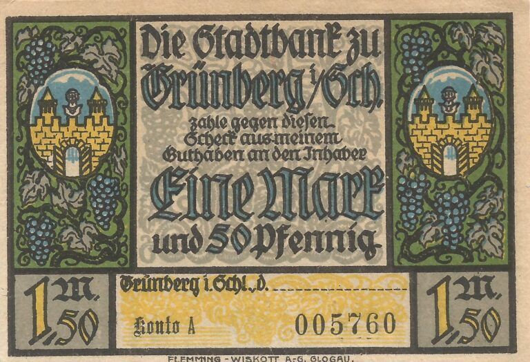 Notgeld - G 21 GM 490.1a 5A Anverso