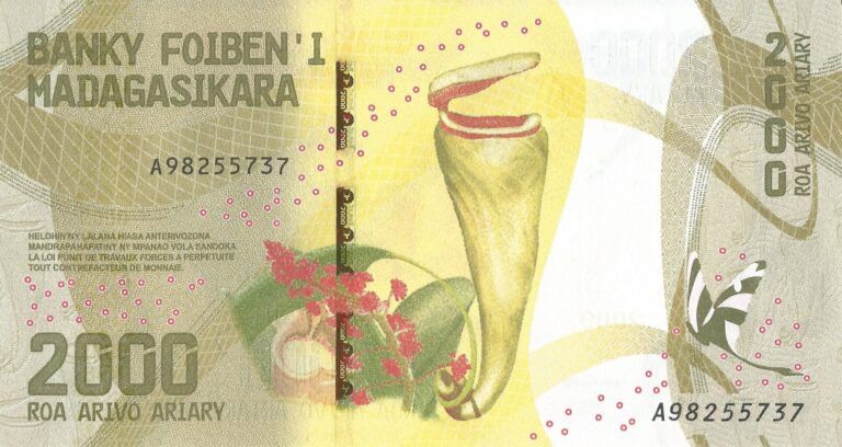 Madagascar 48 Pick 101a Anverso