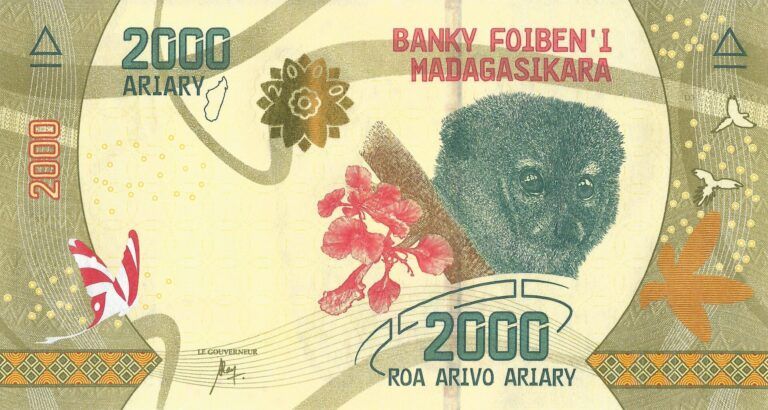 Madagascar 47 Pick 101a Reverso