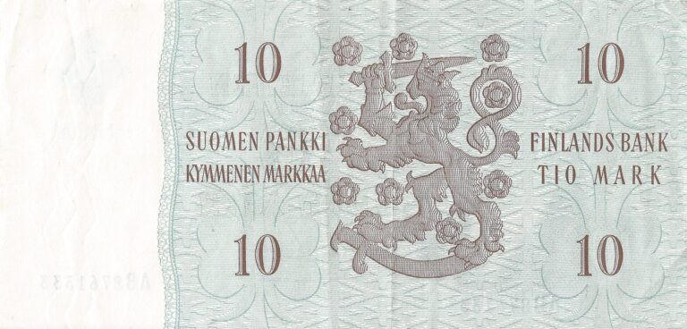 Finlandia 14 Pick 104a47 Reverso