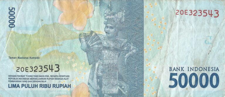 Indonesia 70 Pick 159e Reverso