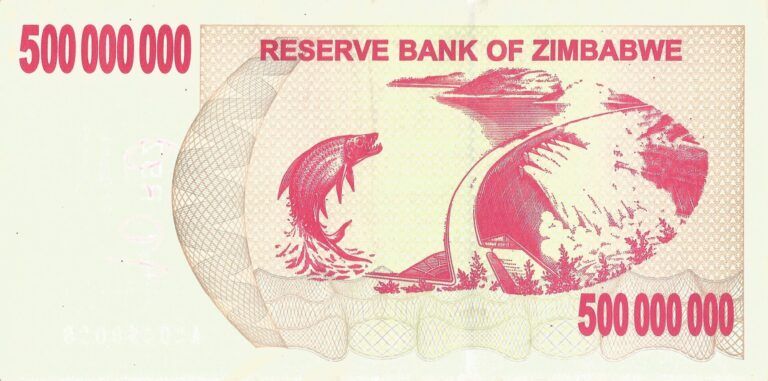 Zimbabue 26 Pick 60a Reverso