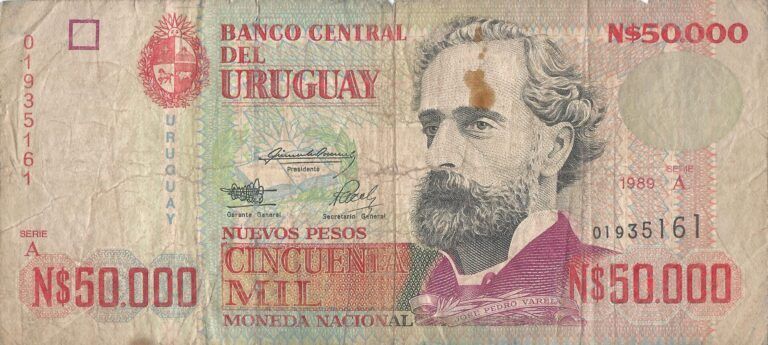 Uruguay 79 Pick 70a Anverso