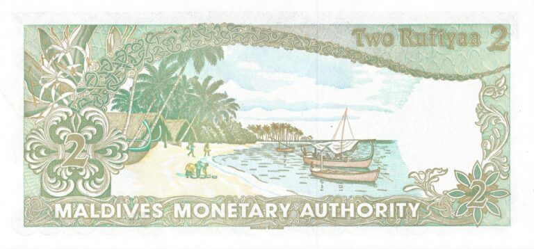 Maldivas 6 Pick 9a Reverso