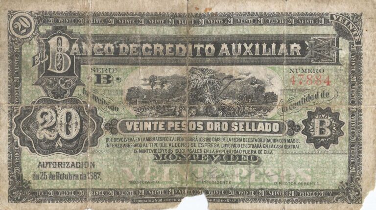 Uruguay 13 Pick S164r Anverso