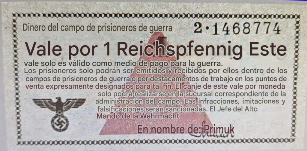14-Billetes de Campos de Concentración 4 Sin titulo