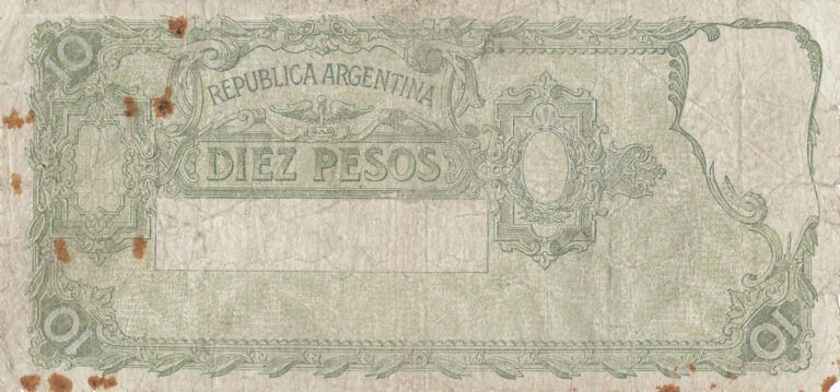 9-Banco Central Progreso (1935-1959) 68 Bot 1887 Reverso