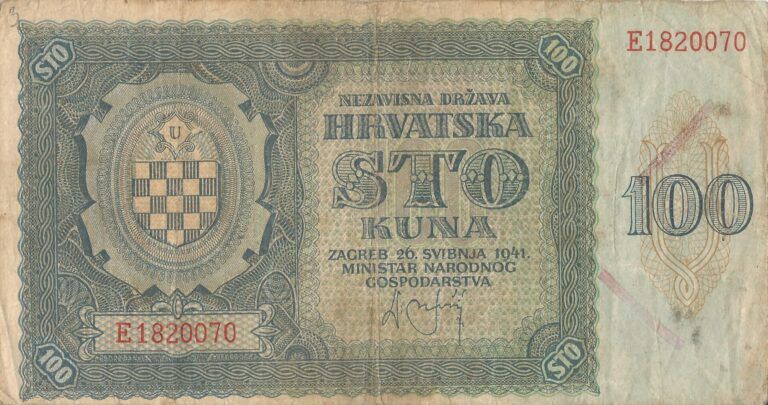 Croacia 5 Pick 2 Anverso