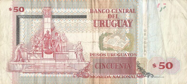 Uruguay 94 Pick 94a Reverso