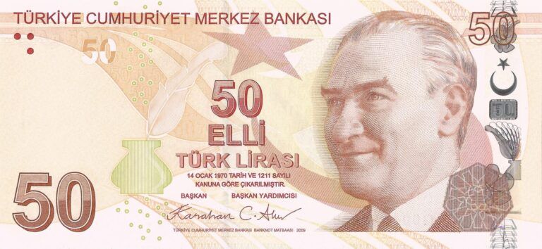 Turquía 57 Pick 225g Anverso