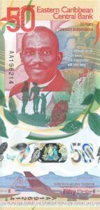 Estados del Caribe Oriental 10 Pick 62 Anverso