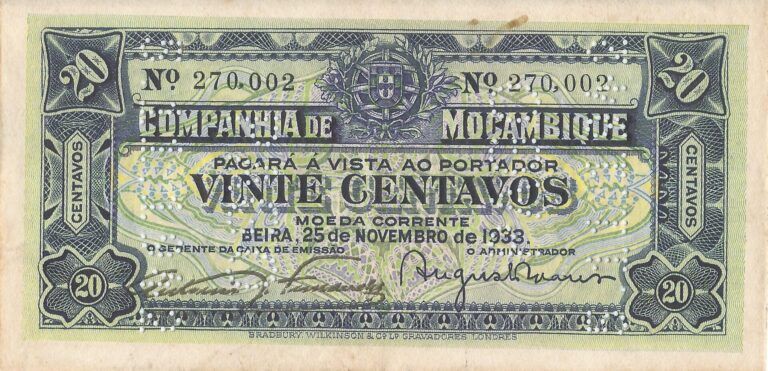 Mozambique 5 Pick R29 Anverso