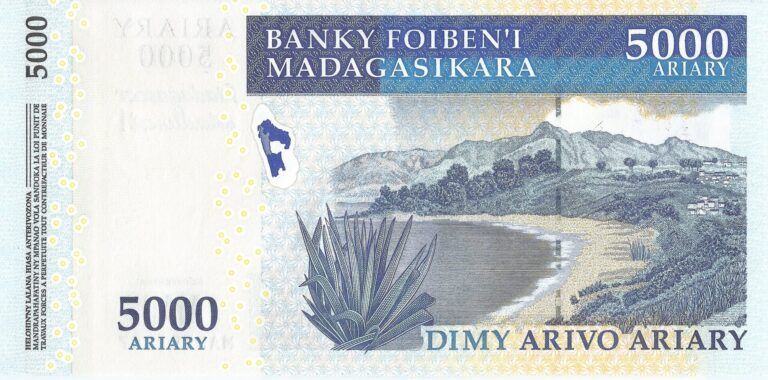 Madagascar 38 Pick 94 Reverso