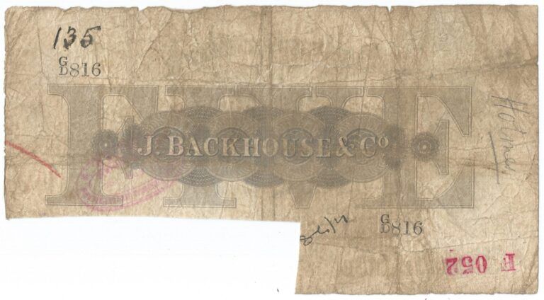 Inglaterra - Reino Unido 6 2 Reverso